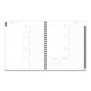 AT-A-GLANCE® Elevation Linen Weekly-monthly Planner, 8.75 X 7, Charcoal Cover, 12-month (jan To Dec): 2022 freeshipping - TVN Wholesale